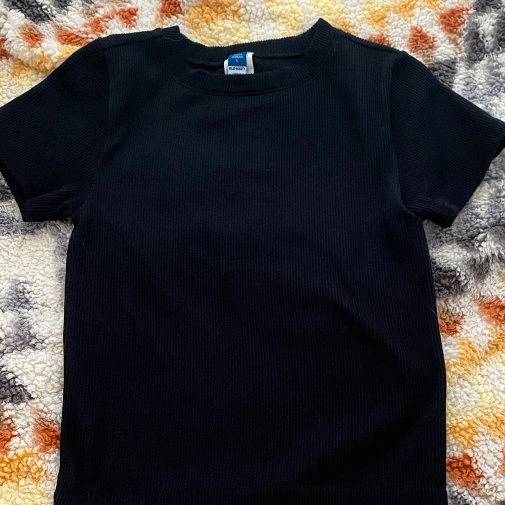 Old Navy Black Seamless Top